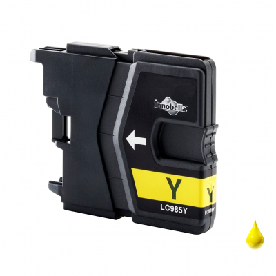 Cartuccia Brother LC985Y Giallo qualità PREMIUM alta capacità compatibile Cartuccia Brother LC985Y Giallo qualità PREMIUM alta capacità compatibile
