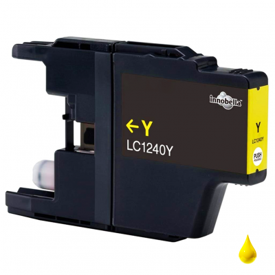 Cartuccia Brother LC-1240Y giallo compatibile Cartuccia Brother LC-1240Y giallo compatibile