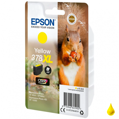 Epson Cartuccia Originale Giallo 378XL C13T37944010 Epson Cartuccia Originale Giallo 378XL C13T37944010