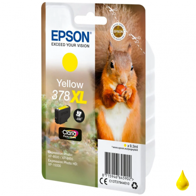 Cartuccia Epson 378XL C13T37944010 Giallo originale