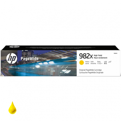 HP Cartuccia originale Giallo 982X T0B29A alta capacità HP Cartuccia originale Giallo 982X T0B29A alta capacità