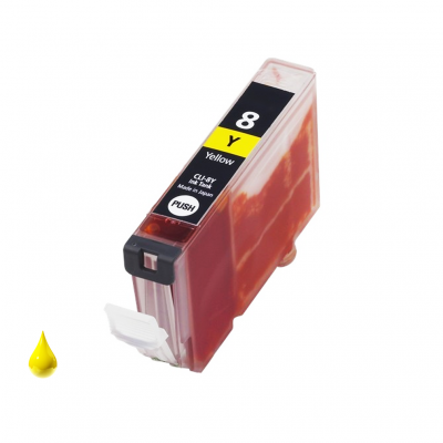 Cartuccia Canon CLI-8Y (0623B001) Giallo compatibile