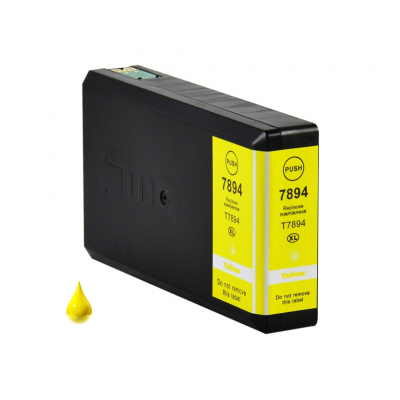 Cartuccia Epson T7894 XXL C13T789440 Giallo altissima capacità di qualità PREMIUM compatibile Cartuccia Epson T7894 XXL C13T789440 Giallo altissima capacità di qualità PREMIUM compatibile