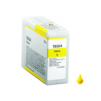 Cartuccia Epson T8504 (C13T850400 ) Giallo compatibile Cartuccia Epson T8504 (C13T850400 ) Giallo compatibile