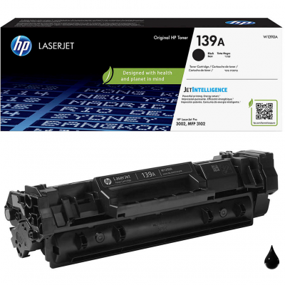 HP Toner originale Nero 139A W1390A HP Toner originale Nero 139A W1390A