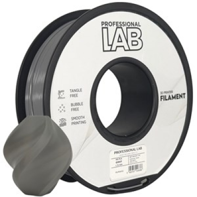 Filamento 3D HS-PLA Grey stampa ad alta velocità 1,75mm da 1Kg Professional LAB