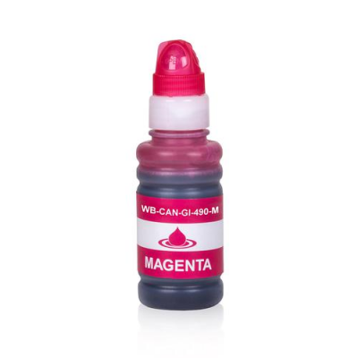 Inchiostro Canon GI-490 (0665C001) Magenta comptibile Inchiostro Canon GI-490 (0665C001) Magenta comptibile