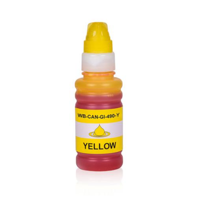 Inchiostro Canon GI-490 (0666C001) Giallo compatibile Inchiostro Canon GI-490 (0666C001) Giallo compatibile