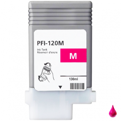 Cartuccia Canon PFI-120M 2887C001 Magenta compatibile Cartuccia Canon PFI-120M 2887C001 Magenta compatibile