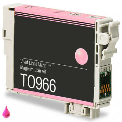 Cartuccia Epson T0966 (C13T09664020) Magenta Light compatibile Cartuccia Epson T0966 (C13T09664020) Magenta Light compatibile