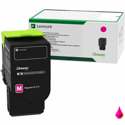 Toner Lexmark 78C20M0 Magenta originale