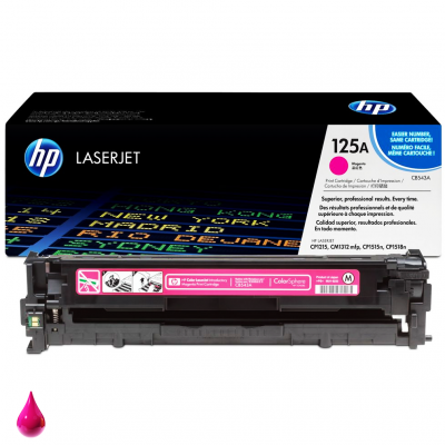 HP Toner originale magenta 125A CB543A HP Toner originale magenta 125A CB543A