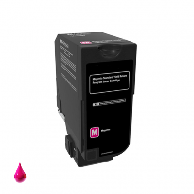 Toner Lexmark 74C2SM0 Magenta compatibile Toner Lexmark 74C2SM0 Magenta compatibile