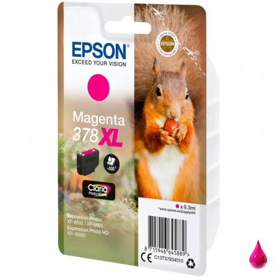 Cartuccia Epson 378XL C13T37934010 Magenta originale