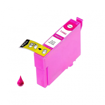 Cartuccia Epson T0483 C13T04834020 Magenta compatibile Cartuccia Epson T0483 C13T04834020 Magenta compatibile