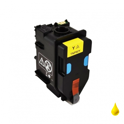 Toner Minolta TNP80Y AAJW252 Giallo compatibile Toner Minolta TNP80Y AAJW252 Giallo compatibile