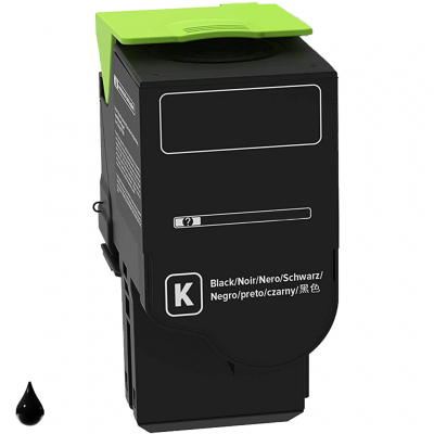 Toner Lexmark 78C2XK0 Nero compatibile alta capacità Toner Lexmark 78C2XK0 Nero compatibile alta capacità