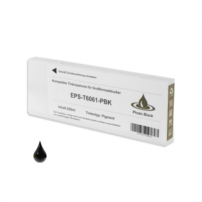 Cartuccia Epson T6061 (C13T606100) nero photo compatibile Cartuccia Epson T6061 (C13T606100) nero photo compatibile