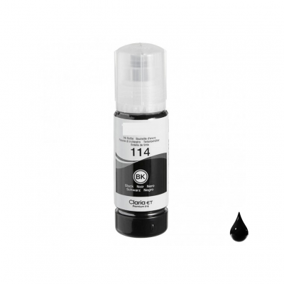 Inchiostro Epson EcoTank 114 C13T07A140 Nero compatibile Inchiostro Epson EcoTank 114 C13T07A140 Nero compatibile