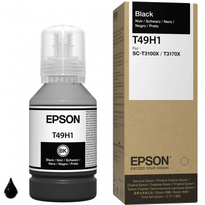 Inchiostro Epson T49H1 C13T49H100 Nero originale Inchiostro Epson T49H1 C13T49H100 Nero originale