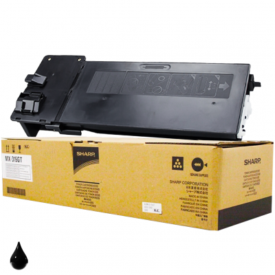 Sharp Toner originale Nero MX-315GT Sharp Toner originale Nero MX-315GT