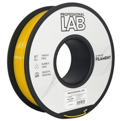 Filamento 3D PETG Yellow 1,75mm da 1Kg Professional LAB