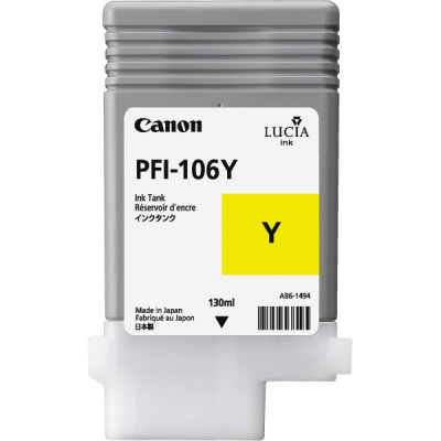Cartuccia Canon PFI-106Y Giallo Originale 6624B001