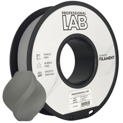 Filamento 3D PLA+ Plus Grey 1,75mm da 1Kg Professional LAB