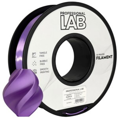 Filamento 3D Silk PLA Purple Viola 1,75mm 1Kg Professional LAB