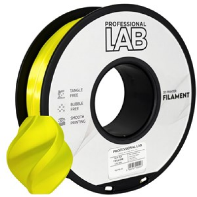 Filamento 3D Silk PLA Yellow 1,75mm 1Kg Professional LAB