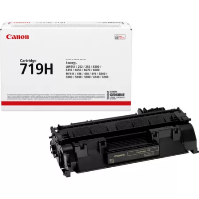 Canon toner originale nero 719H 3480B002 Canon toner originale nero 719H 3480B002