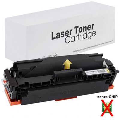 Toner HP 415X W2032X Giallo compatibile alta capacità senza chip Toner HP 415X W2032X Giallo compatibile alta capacità senza chip