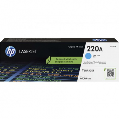 HP Toner originale ciano 220A W2201A HP Toner originale ciano 220A W2201A