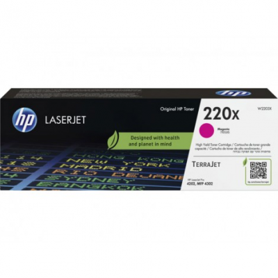 HP Toner originale Magenta 220X W2203X HP Toner originale Magenta 220X W2203X
