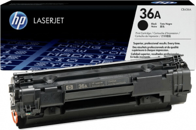 HP Toner originale Nero 36A CB436A HP Toner originale Nero 36A CB436A