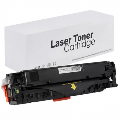 Toner HP 305X CE410X Nero compatibile alta capacità