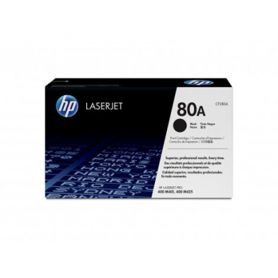 HP toner originale nero 80A CF280A HP toner originale nero 80A CF280A