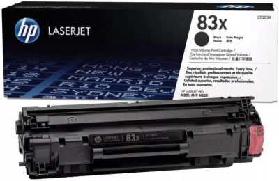 HP Toner originale nero 83X CF283X
