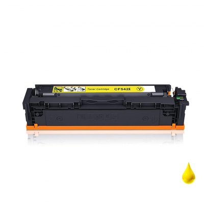 Toner HP 203X CF542X Giallo qualità PREMIUM alta durata compatibile Toner HP 203X CF542X Giallo qualità PREMIUM alta durata compatibile