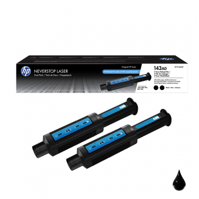 HP Toner originale Nero 143AD W1143AD HP Toner originale Nero 143AD W1143AD