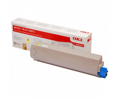 OKI Toner originale giallo 45862837 OKI Toner originale giallo 45862837