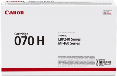 Toner originale Canon 070H Nero (5640C002)