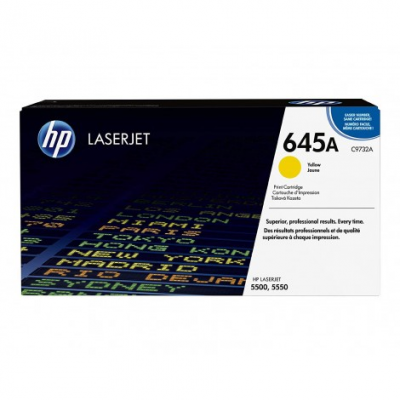 Toner originale HP 645A (C9732A) Giallo