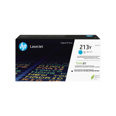 Toner Originale HP W2131Y (213Y) Ciano