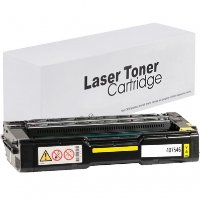 Toner Ricoh 407546 Giallo compatibile Toner Ricoh 407546 Giallo compatibile