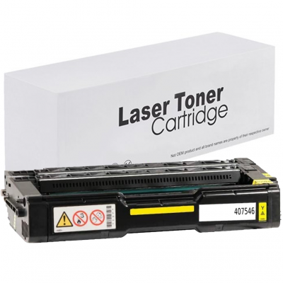 Toner Ricoh 407546 Giallo compatibile