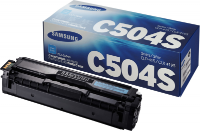 Samsung Toner originale Ciano CLT-C504S SU025A Samsung Toner originale Ciano CLT-C504S SU025A