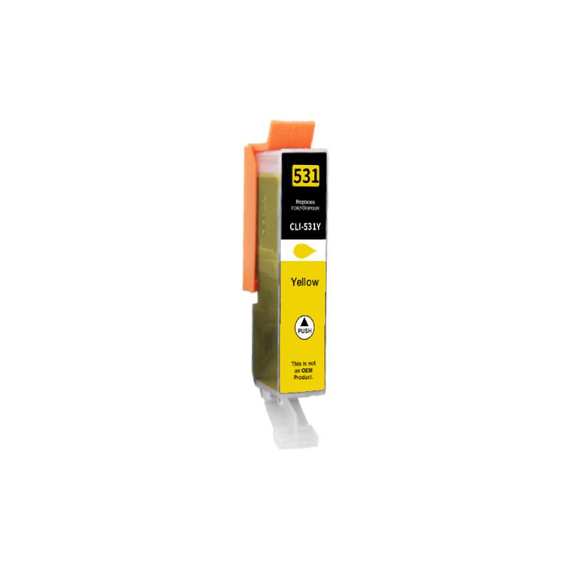 Cartuccia Canon CLI-531Y Giallo compatibile (6121C001) Cartuccia Canon CLI-531Y Giallo compatibile (6121C001)