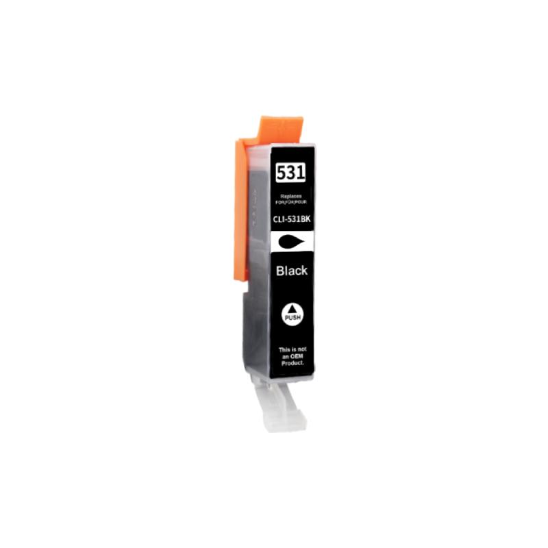 Cartuccia Canon CLI-531BK Nero compatibile (6118C001) Cartuccia Canon CLI-531BK Nero compatibile (6118C001)