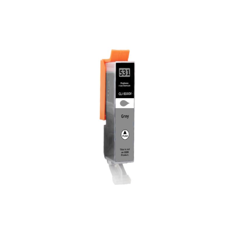 Cartuccia Canon CLI-531GY Grigio compatibile (6122C001) Cartuccia Canon CLI-531GY Grigio compatibile (6122C001)
